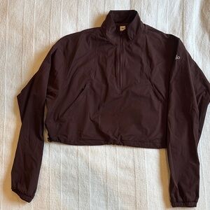 Alo Yoga Cropped Pullover Jacket